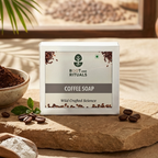 Coffee Soap – Pure Cold-Pressed Exfoliating Ritual Bar - 110gm