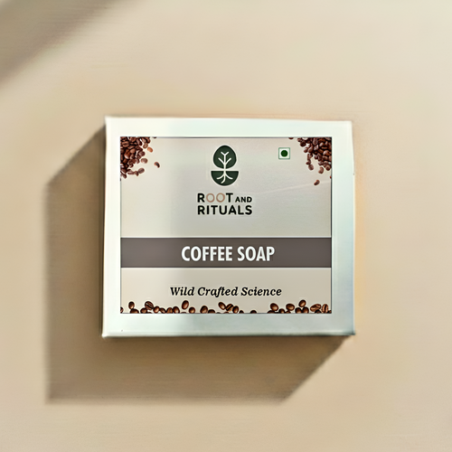 Coffee Soap – Pure Cold-Pressed Exfoliating Ritual Bar - 110gm