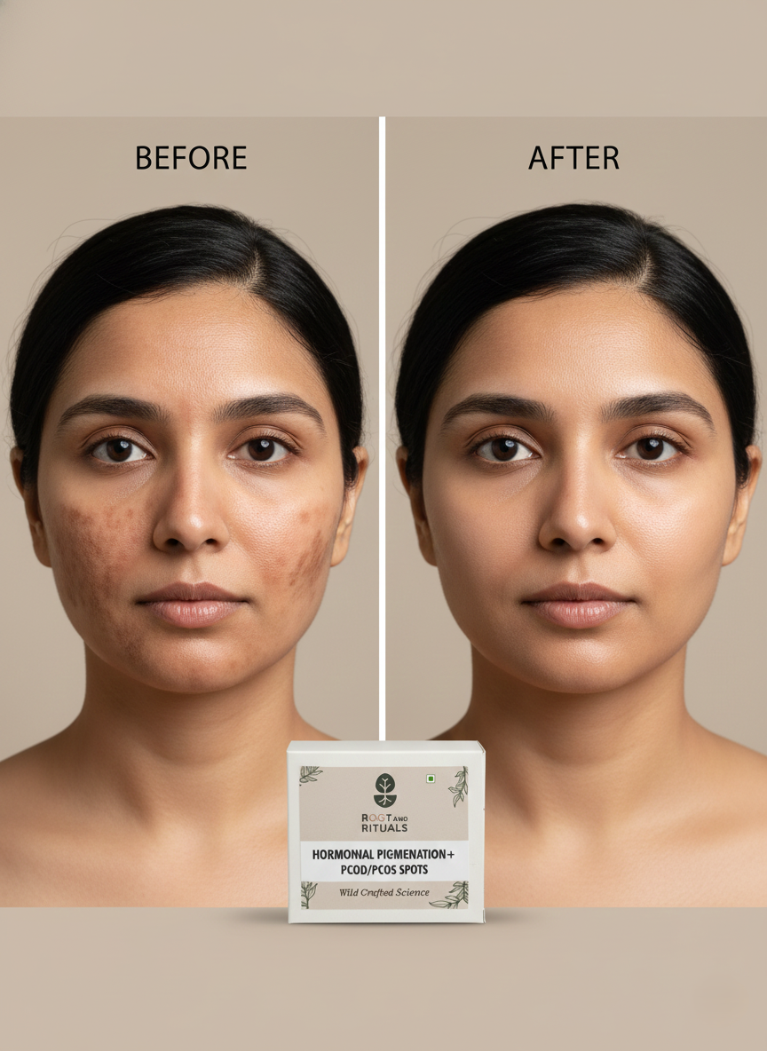 Hormonal Pigmentation Soap for PCOD/PCOS – Pure Ritual Bar