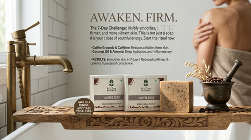 Coffee Soap – Pure Cold-Pressed Exfoliating Ritual Bar