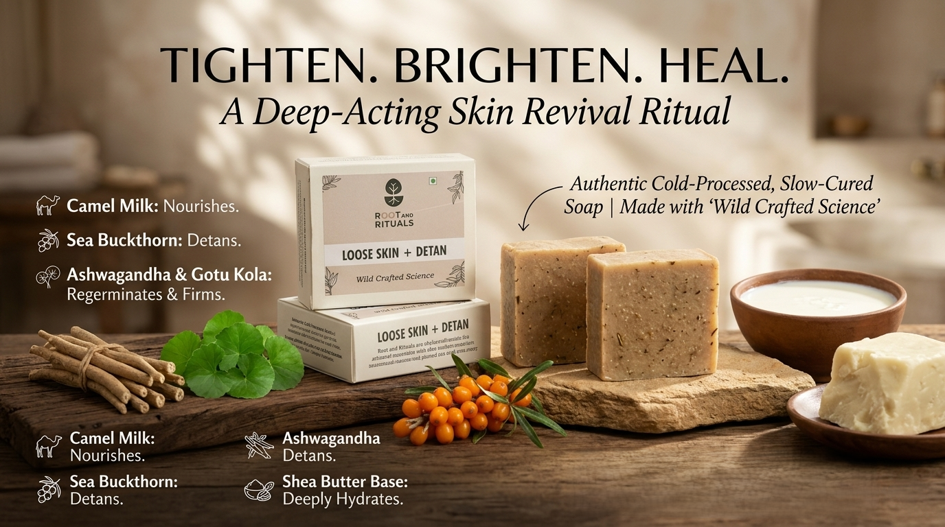 Loose Skin + Detan Soap – Pure Firming Ritual Bar