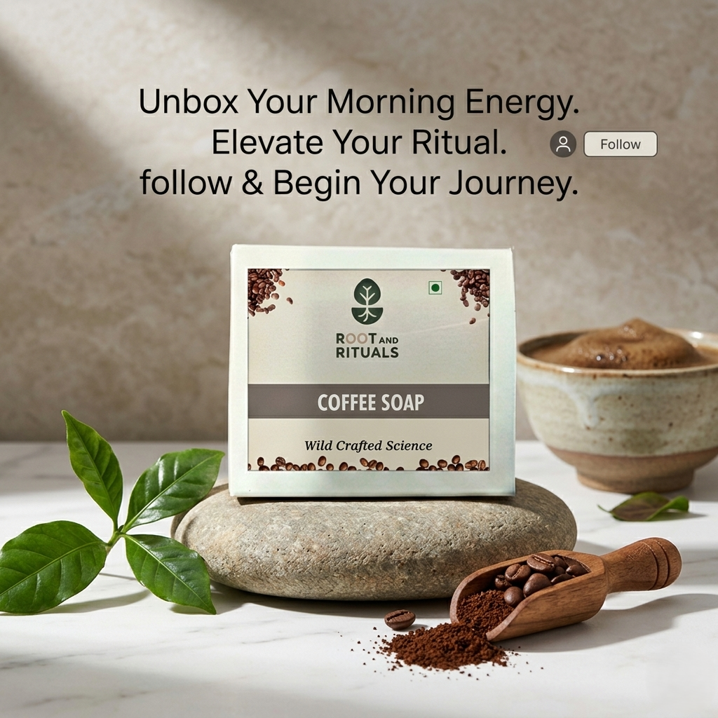 Coffee Soap – Pure Cold-Pressed Exfoliating Ritual Bar