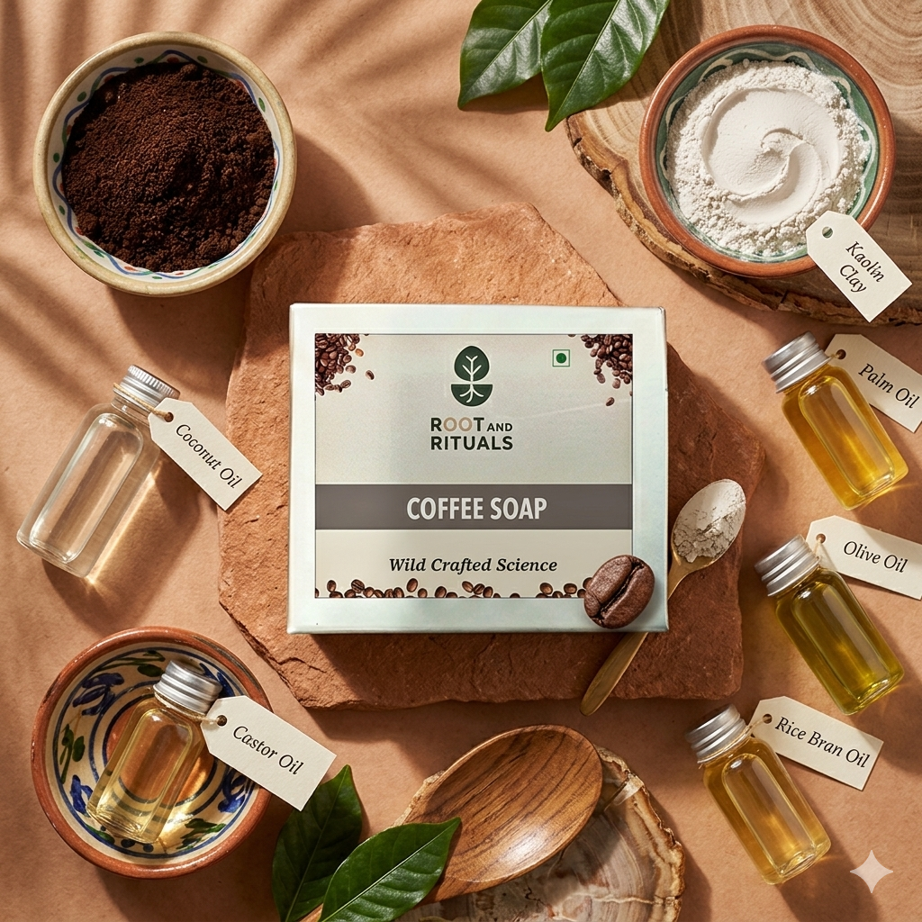 Coffee Soap – Pure Cold-Pressed Exfoliating Ritual Bar
