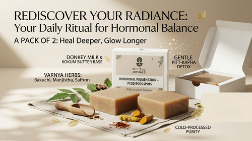 Hormonal Pigmentation Soap for PCOD/PCOS – Pure Ritual Bar