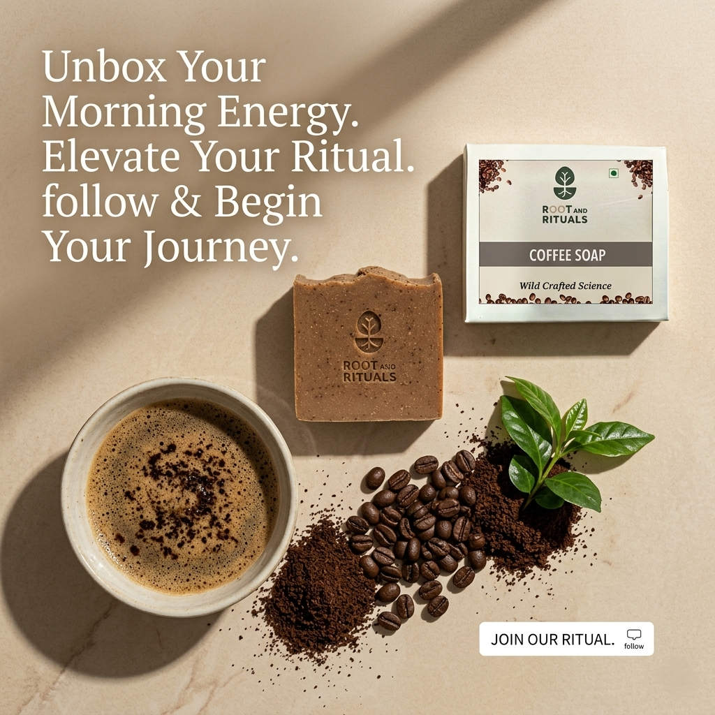 Coffee Soap – Pure Cold-Pressed Exfoliating Ritual Bar