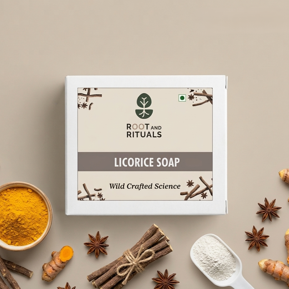 Licorice Soap – Pure Brightening Ritual Bar - 110gm