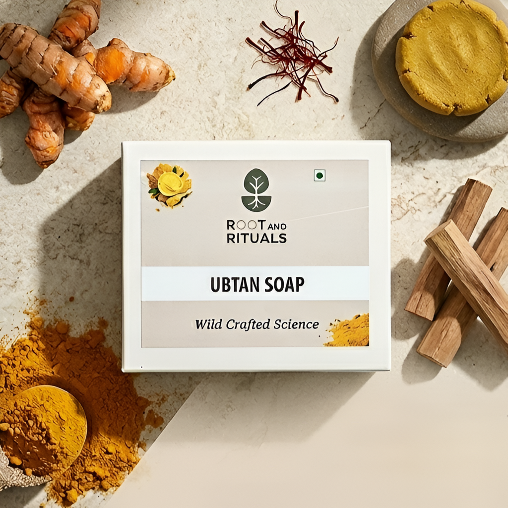 Ubtan Soap – Pure Glowing Ritual Bar - 110gm